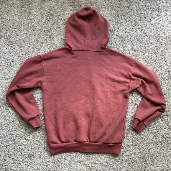 Vitality Rosewood Red Cozy Uni Zip Up Hoodie Size Small - Picture 7 of 14